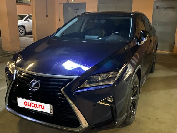 2019 Lexus RX 300 IV, синий, 4100000 рублей - вид 4