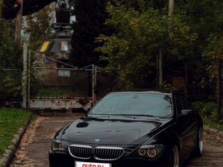 2007 BMW 6 серии 650i II (E63/E64), чёрный, 1670000 рублей, вид 1