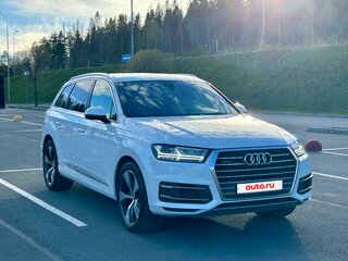 2017 Audi Q7 II (4M), белый, 4450000 рублей, вид 1