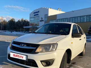 2014 Lada (ВАЗ) Granta I, белый, 345000 рублей, вид 1