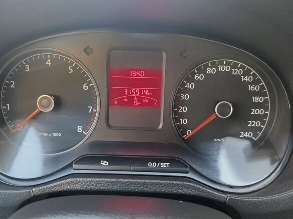 2013 Volkswagen Polo V, белый - вид 20