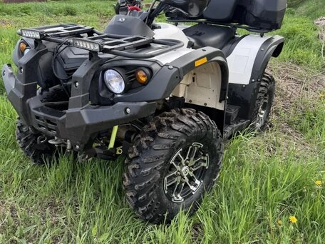 2016 Stels ATV-600YS Leopard, белый, 450000 рублей, вид 1