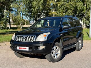 2007 Toyota Land Cruiser Prado 5-speed 120 Series, чёрный, 1490000 рублей, вид 1