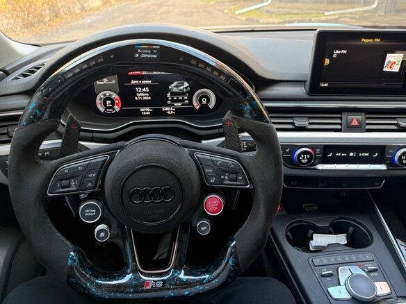 2017 Audi A5 II (F5), синий, 3100000 рублей - вид 14