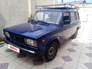 2007 Lada (ВАЗ) 2104, синий, 300000 рублей, вид 1
