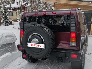 2007 Hummer H2 I, красный, 4950000 рублей, вид 5
