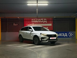 2024 Lada (ВАЗ) Vesta SW Cross I Рестайлинг (NG), белый, 1590000 рублей, вид 3