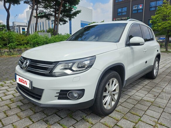 2014 Volkswagen Tiguan I Рестайлинг, белый, 1550000 рублей