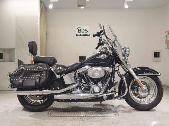 2012 Harley-Davidson Heritage, чёрный, 790000 рублей - вид 1