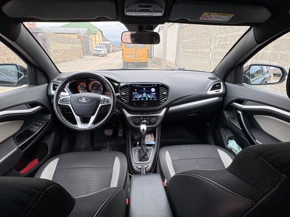 2021 Lada (ВАЗ) Vesta SW I, чёрный, 1190000 рублей - вид 8