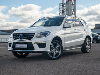 2012 Mercedes-Benz M-Класс AMG 63 AMG III (W166), белый, 3000000 рублей, вид 1