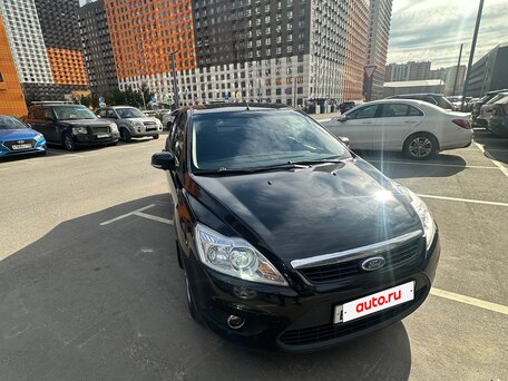 2011 Ford Focus II Рестайлинг, чёрный, 520000 рублей, вид 3