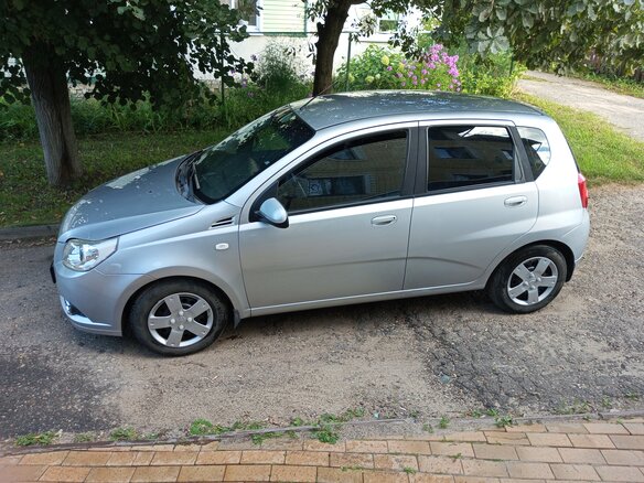 2011 Chevrolet Aveo I Рестайлинг, серебристый - вид 7