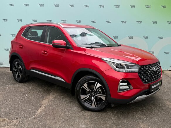2024 Chery Tiggo 4 Pro I Рестайлинг, красный, 1595000 рублей