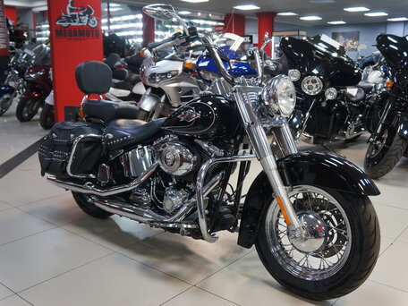 2010 Harley-Davidson Heritage, чёрный, 855000 рублей, вид 5