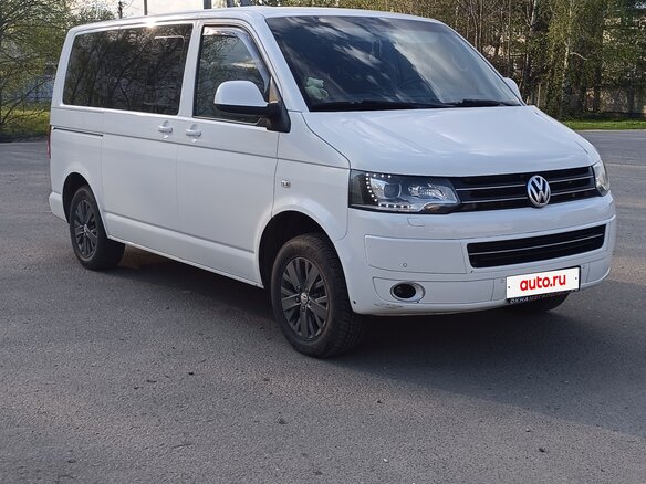 2014 Volkswagen Multivan T5 Рестайлинг, белый, 2900000 рублей - вид 1