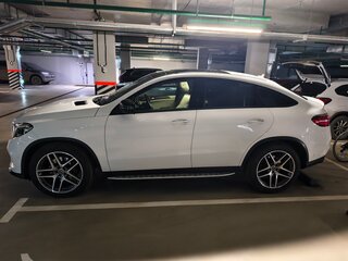 2018 Mercedes-Benz GLE Coupe 350 d I (C292), белый, 4690000 рублей, вид 4