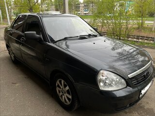 2008 Lada (ВАЗ) Priora I, чёрный, 170000 рублей, вид 5