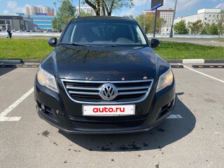 2009 Volkswagen Tiguan I, чёрный, 785000 рублей, вид 3