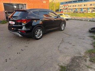 2016 Hyundai Santa Fe III Рестайлинг, чёрный, 1600000 рублей, вид 2