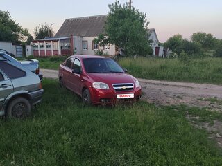 2007 Chevrolet Aveo I Рестайлинг, красный, 350000 рублей, вид 3