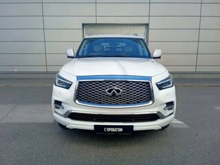 2018 Infiniti QX80 I Рестайлинг 2, белый, 4300000 рублей, вид 1