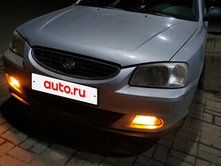 2005 Hyundai Accent ТагАЗ II, серебристый, 455000 рублей, вид 1