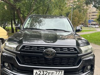 2014 Toyota Land Cruiser 200 Series Рестайлинг 1, чёрный, 4750000 рублей, вид 2