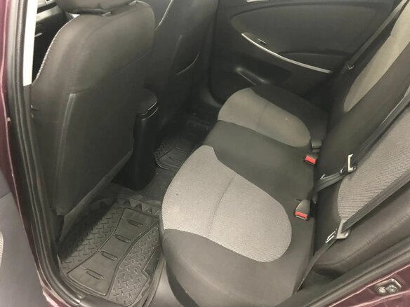 2014 Hyundai Solaris I, фиолетовый, 940000 рублей - вид 13