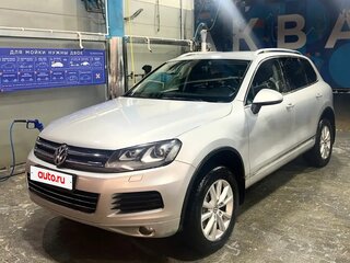 2010 Volkswagen Touareg II, серебристый, 2700000 рублей, вид 4