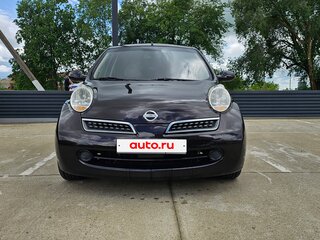 2010 Nissan Micra III (K12), фиолетовый, 670000 рублей, вид 2