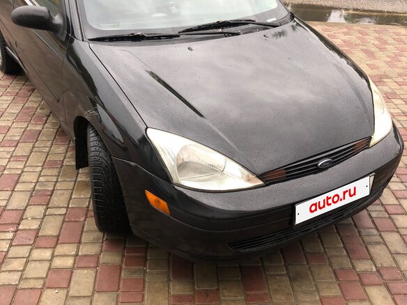 2001 Ford Focus I (North America), чёрный - вид 1