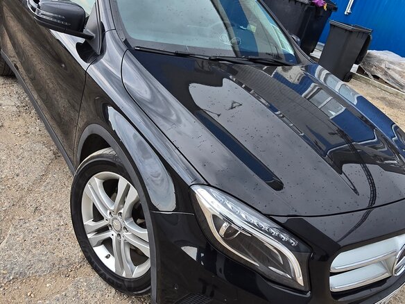 2014 Mercedes-Benz GLA 200 CDI I (X156), чёрный - вид 1