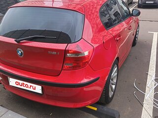 2010 BMW 1 серии 118i I (E81/E82/E87/E88) Рестайлинг, красный, 729000 рублей, вид 2