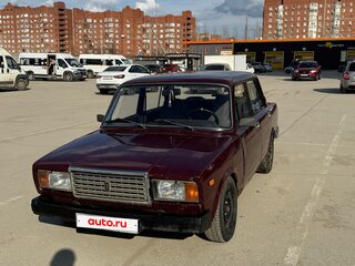 2008 Lada (ВАЗ) 2107, пурпурный, 85000 рублей, вид 3