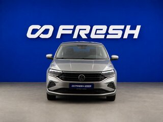 2021 Volkswagen Polo VI, серый, 1799444 рублей, вид 3
