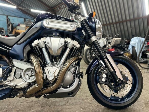 2005 Yamaha MT-01, синий - вид 14