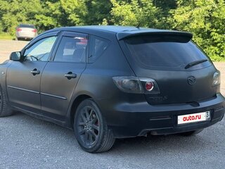 2007 Mazda 3 I (BK) Рестайлинг, чёрный, 329000 рублей, вид 4
