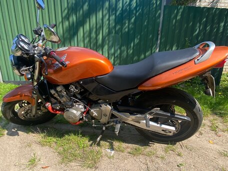 1999 Honda CB 600F Hornet, оранжевый, 370000 рублей, вид 1