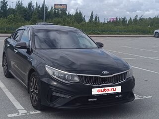 2019 Kia Optima IV Рестайлинг, чёрный, 1600000 рублей, вид 2