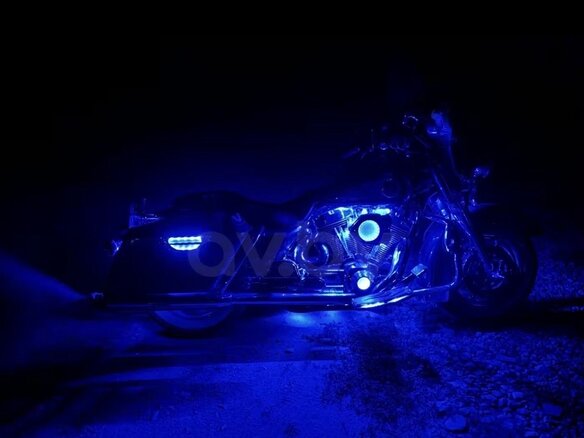 2004 Harley-Davidson Electra Glide, синий, 560000 рублей - вид 2