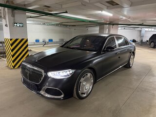 2022 Mercedes-Benz Maybach S-Класс 580 II (Z223), чёрный, 18000000 рублей, вид 3