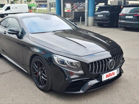 2018 Mercedes-Benz S-Класс AMG 63 AMG III (W222, C217) Рестайлинг, чёрный, 10500000 рублей, вид 3
