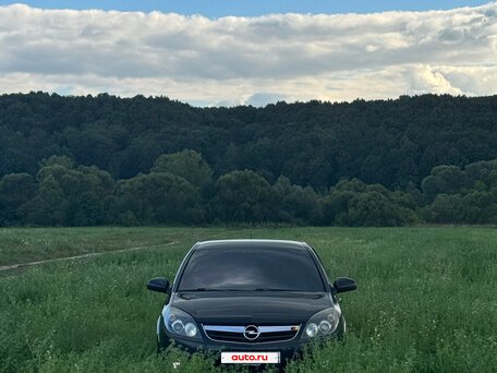 2008 Opel Vectra C Рестайлинг, чёрный, 620000 рублей, вид 1