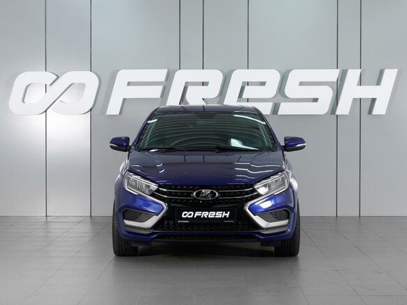 2025 Lada (ВАЗ) Vesta I Рестайлинг (NG), синий - вид 2
