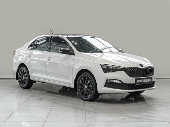 2021 Skoda Rapid II, белый, 1810000 рублей