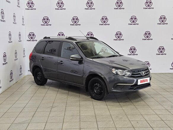 2019 Lada (ВАЗ) Granta I Рестайлинг, серебристый, 535000 рублей - вид 2