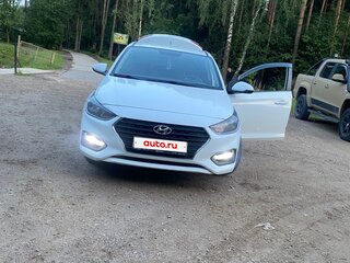 2018 Hyundai Solaris II, белый, 1100000 рублей, вид 3