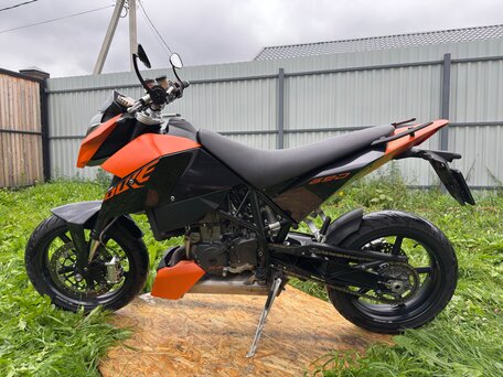 2009 KTM 690 Duke, оранжевый, 350000 рублей, вид 4