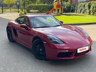 2017 Porsche Cayman S III 718 (982), красный, 7100000 рублей, вид 4